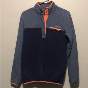 Columbia Fleece quarter zip sweatshirt